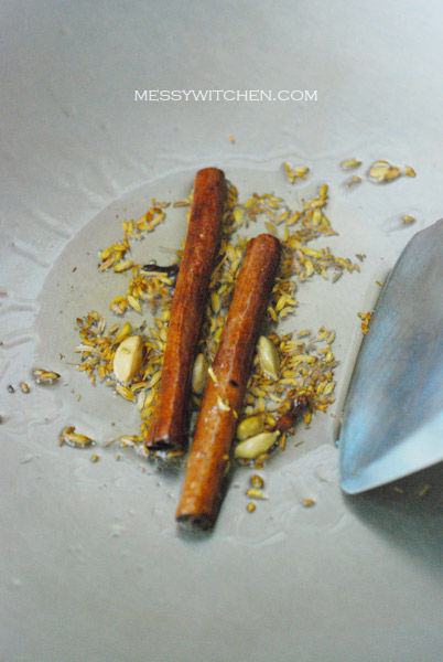 Fry Spices Until Aromatic